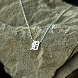 Detroit "D" Necklace